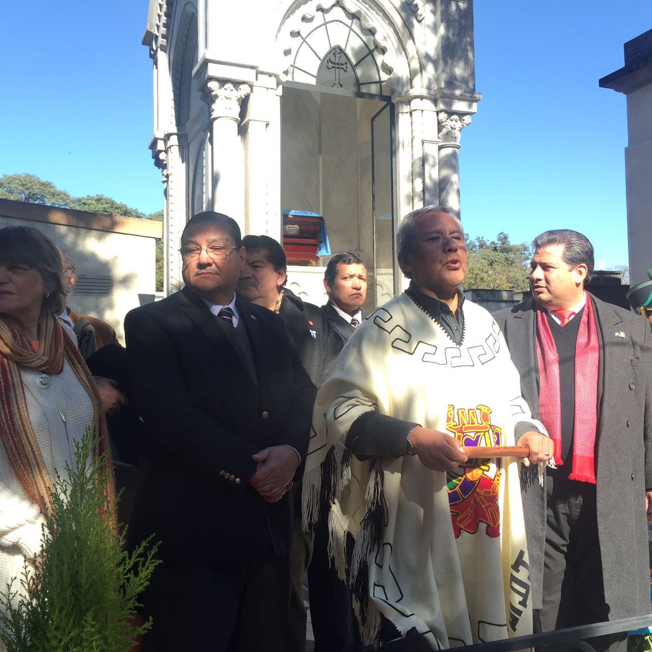 Homenaje al prócer Bernardo de Monteagudo