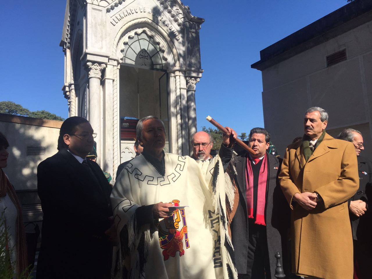 Homenaje al prócer Bernardo de Monteagudo