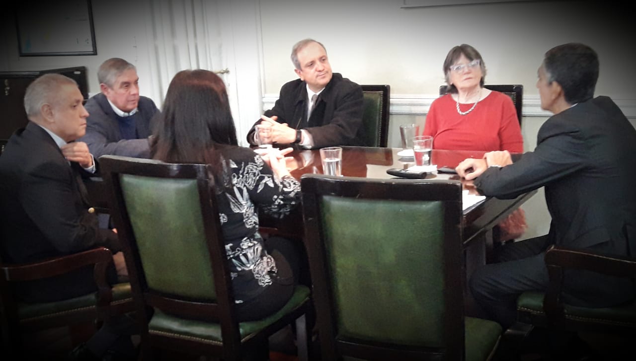 Reunión en la Fiscalía de Estado: Pedido de consulta de la matrícula en los Colegios