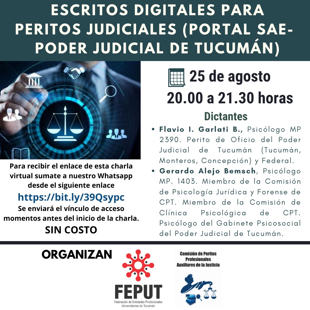 Escritos Digitales para Peritos Judiciales