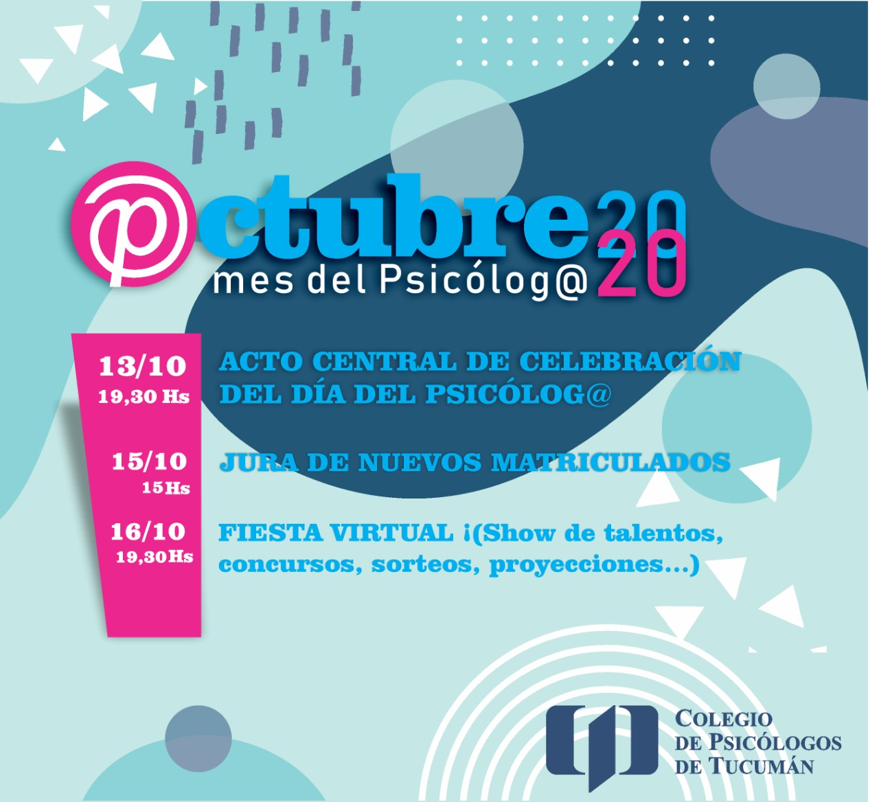 Actividades Mes del Psicólogo