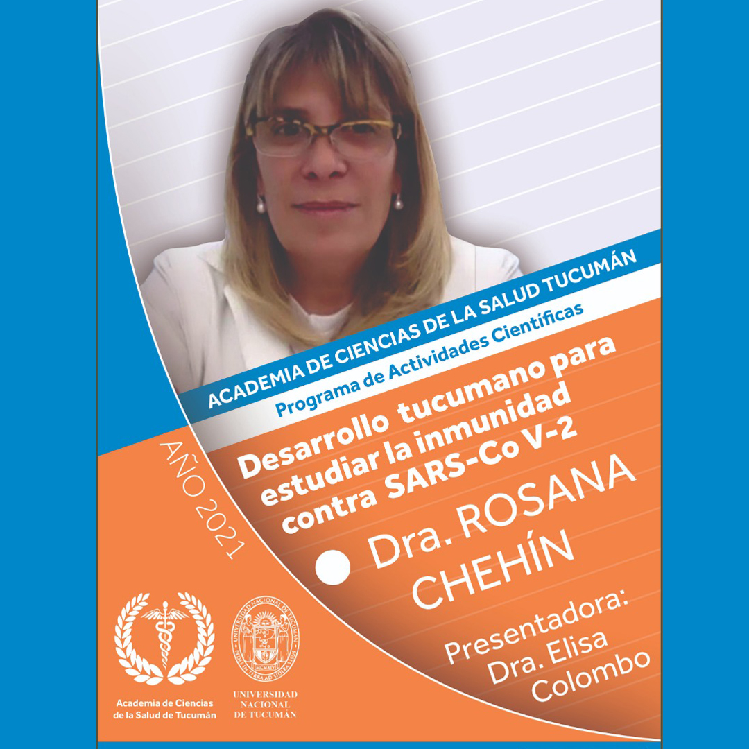 Colegio Médico | 15 de Abril «Desarrollo Tucumano para estudiar la Inmunidad contra Sars-CoV-2»