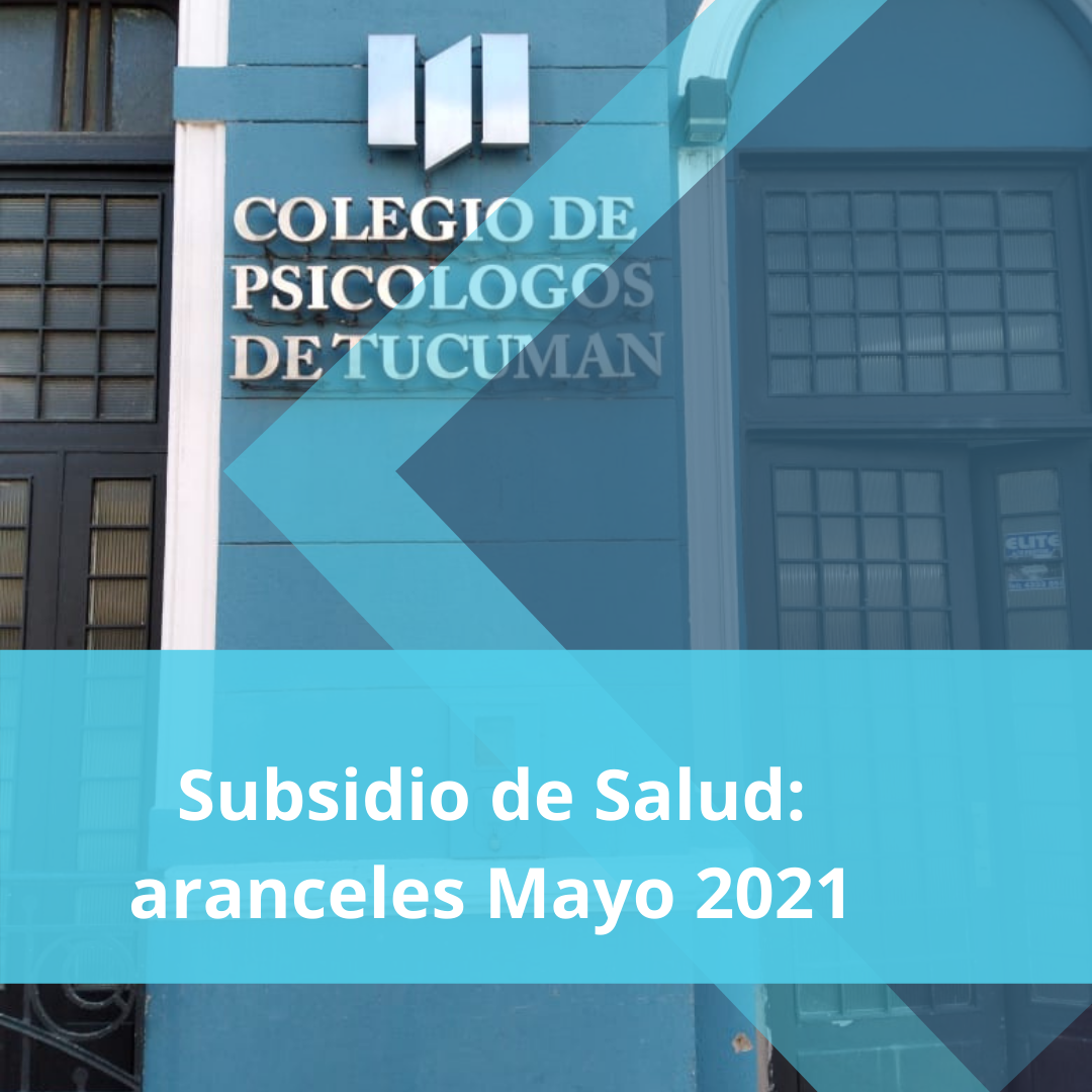 Subsidio de Salud: En el mes de Marzo el CPT retomó el pedido de actualización de honorarios