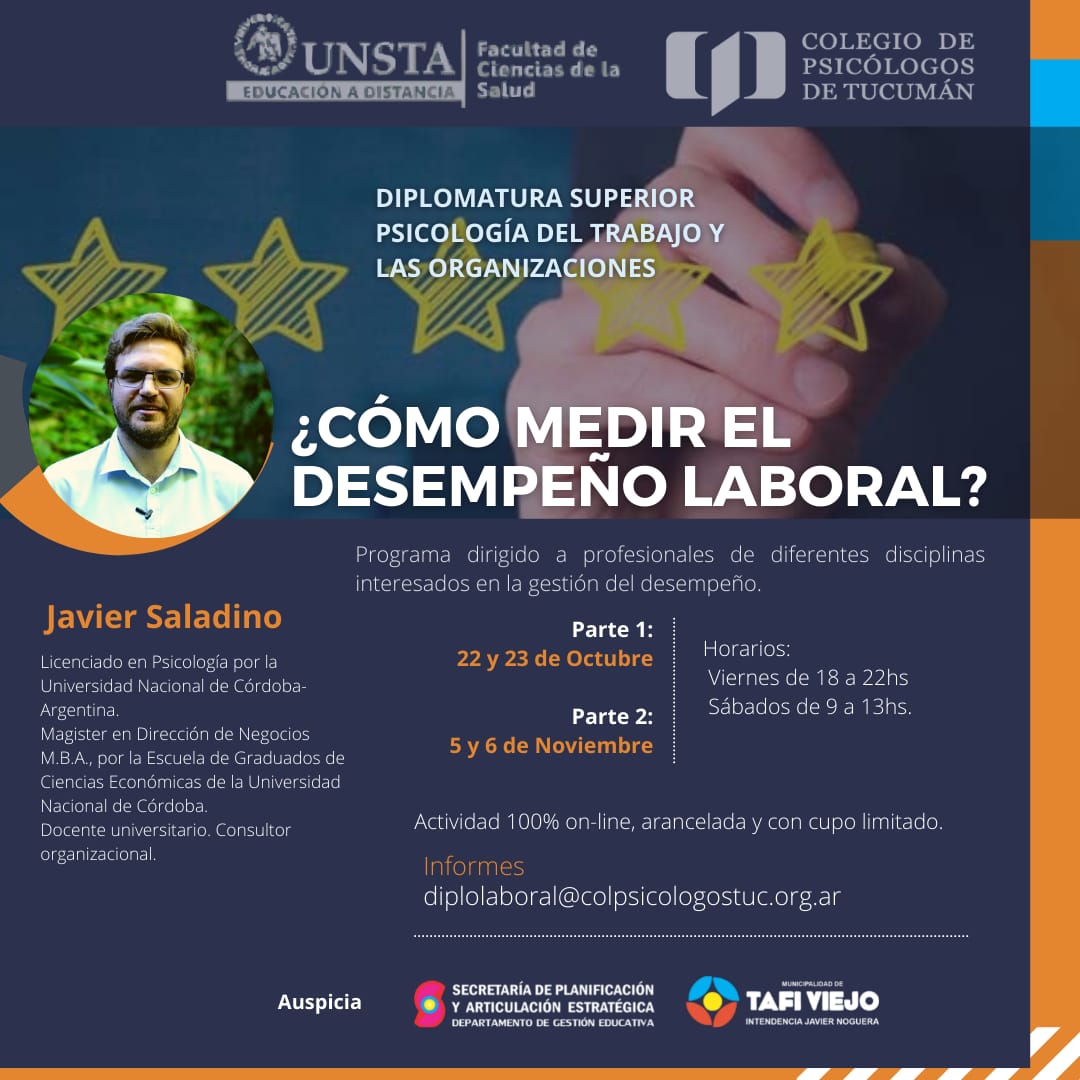 Diplomatura en Psicología del Trabajo y las Organizaciones | Cómo medir el desempeño laboral