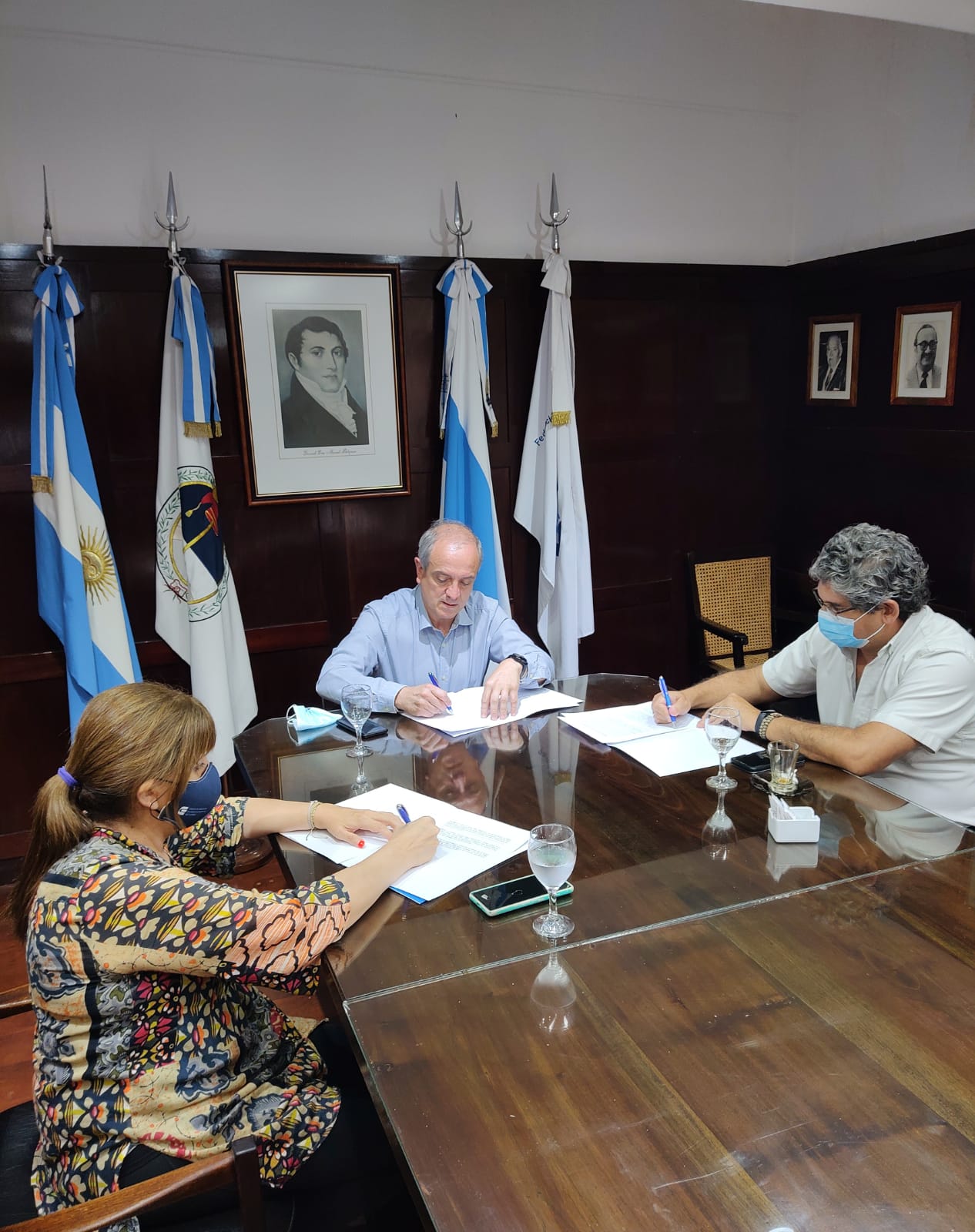 Firma de Convenio de Reciprocidad entre el CGCET la Asociación de empleados Fiscales e Ingresos Públicos