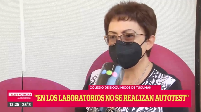 Desde el Colegio de Bioquímicos manifestaron su preocupación por el uso de autotest