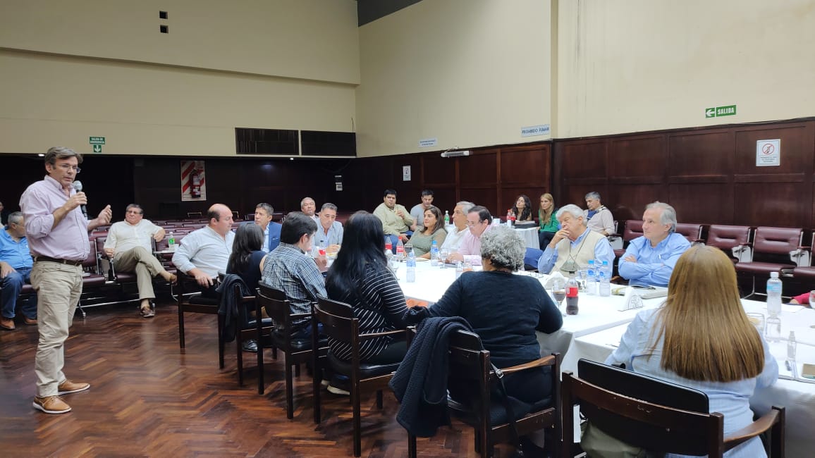 Legisladores visitaron el CGCET y se interiorizaron sobre la negativa a la creación de un Colegio de Profesionales en Recursos Humanos