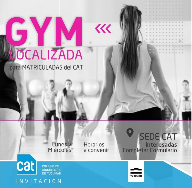 GYM en la Sede Colegio de Arquitectos de Tucumán