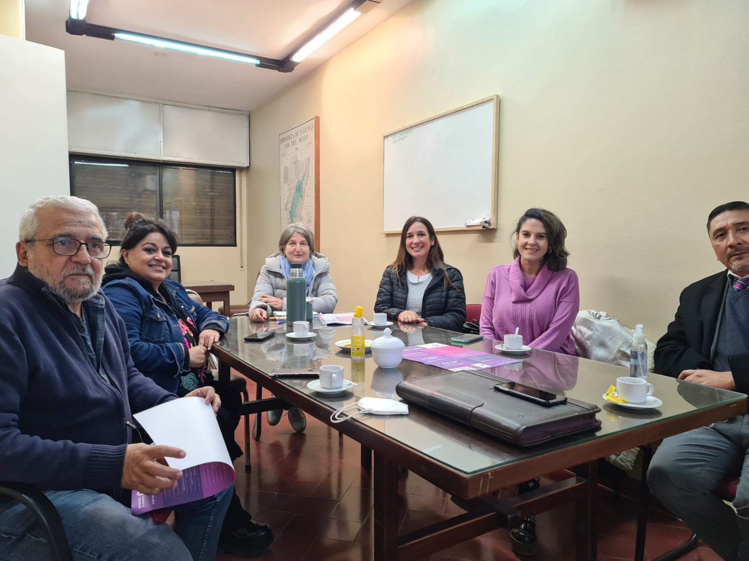 Colegio de Agrimensores: Reunión con integrantes del Observatorio de la Mujer | Capacitaciones sobre la Ley Micaela