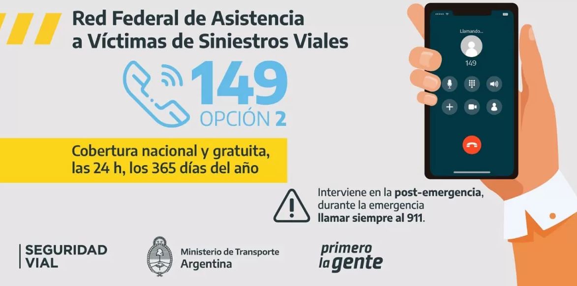 Cómo funciona la red que brinda asistencia a las víctimas de siniestros viales