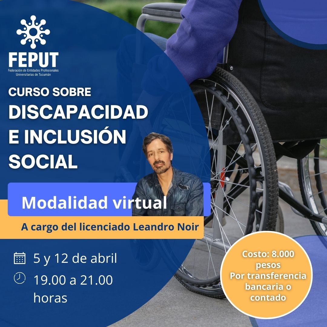 Curso sobre Discapacidad e Inclusión Social