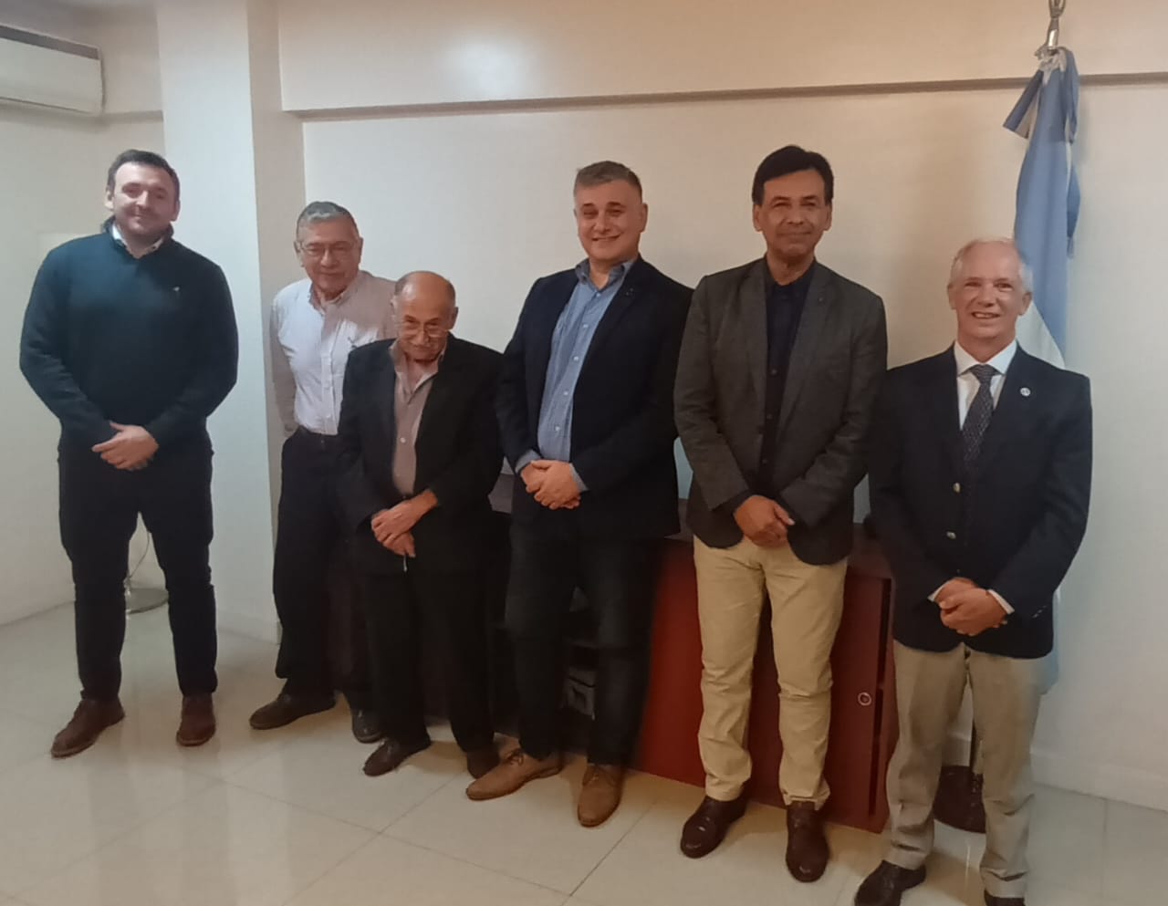 Reunión con el Presidente de la Caja de Previsión y Seguridad Social para Abogados y Procuradores