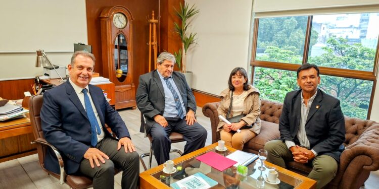 Visita de la FEPUT a las Nuevas Autoridades de la Caja Popular de Ahorro